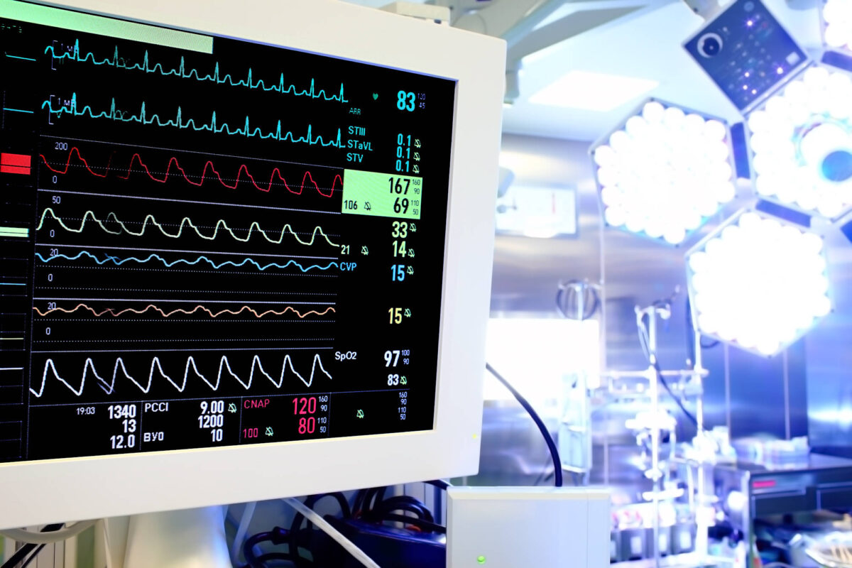 Image of vitals monitor